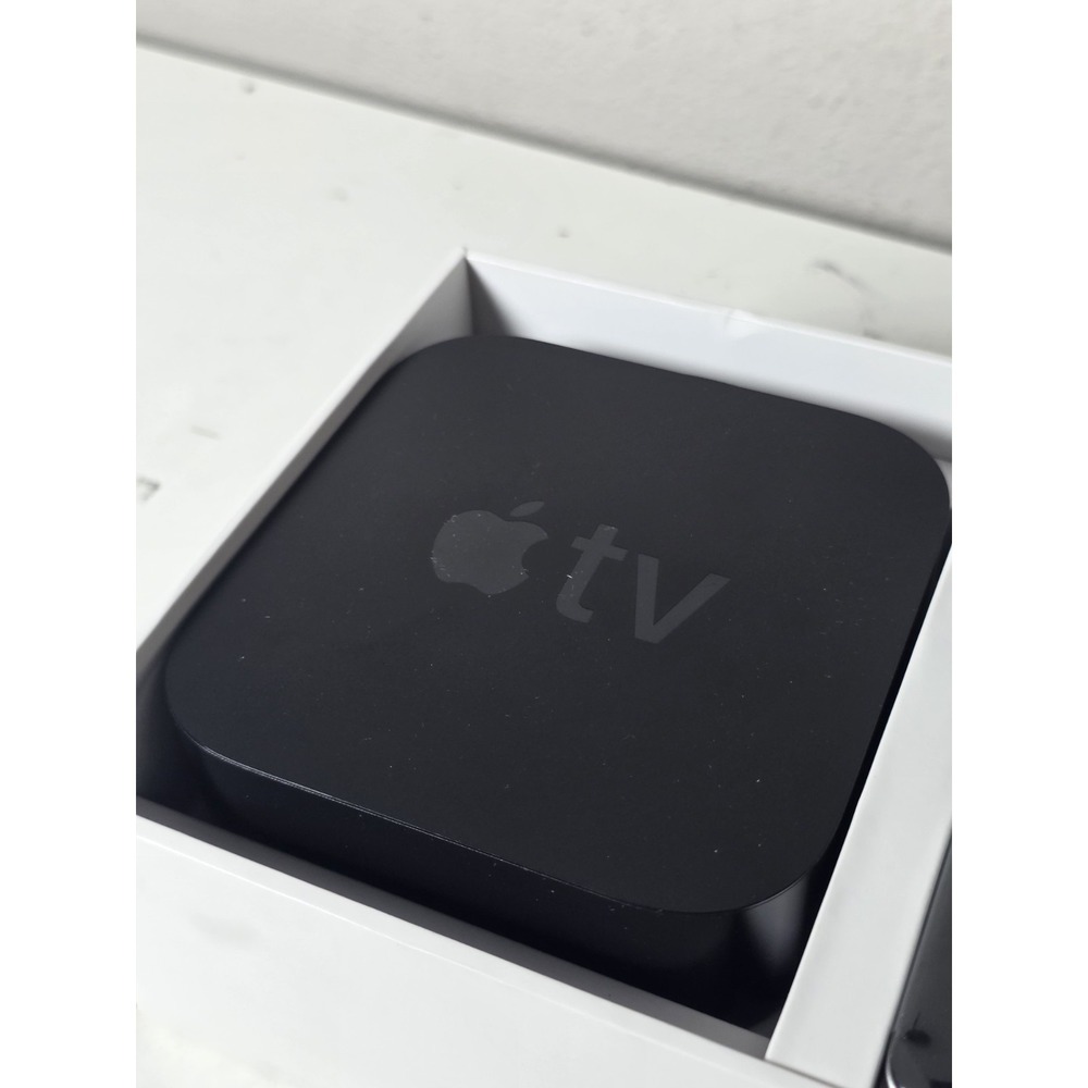 Apple TV Media Streamer Box, Black, with Remote Model A1625 - Picture 8 of 10